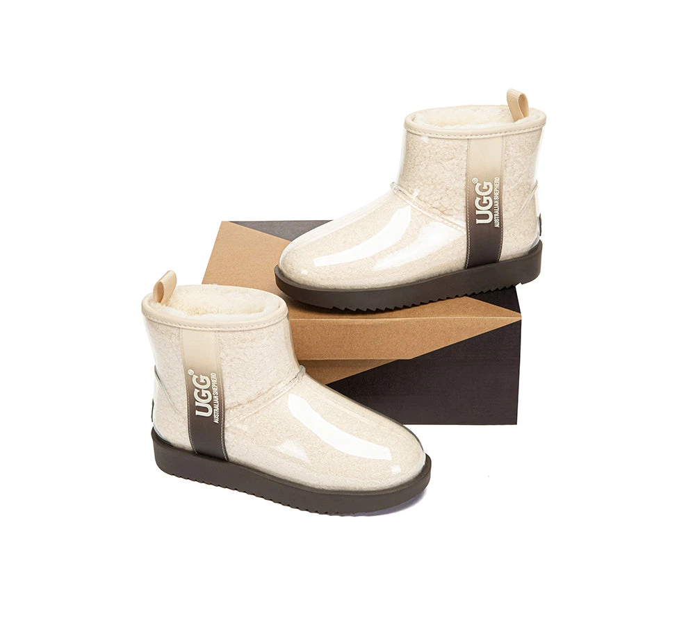 AUSTRALIAN SHEPHERD® UGG Boots Women Clear Waterproof Shearling Coated Neo 11 AUSTRALIAN SHEPHERD® UGG Boots Women Clear Waterproof Shearling Coated Neo - Image 10