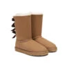UGG Boots Women Double Faced Sheepskin Wool Tall Back Bow 1 UGG Boots Women Double Faced Sheepskin Wool Tall Back Bow -Shoe Store GL7A2579