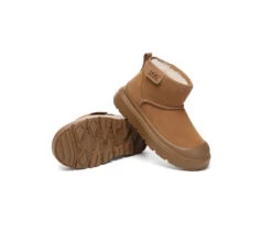 UGG Boots Sheepskin Wool Ankle Chunky Platform Harrison 17 UGG Boots Sheepskin Wool Ankle Chunky Platform Harrison -Shoe Store GL7A2602