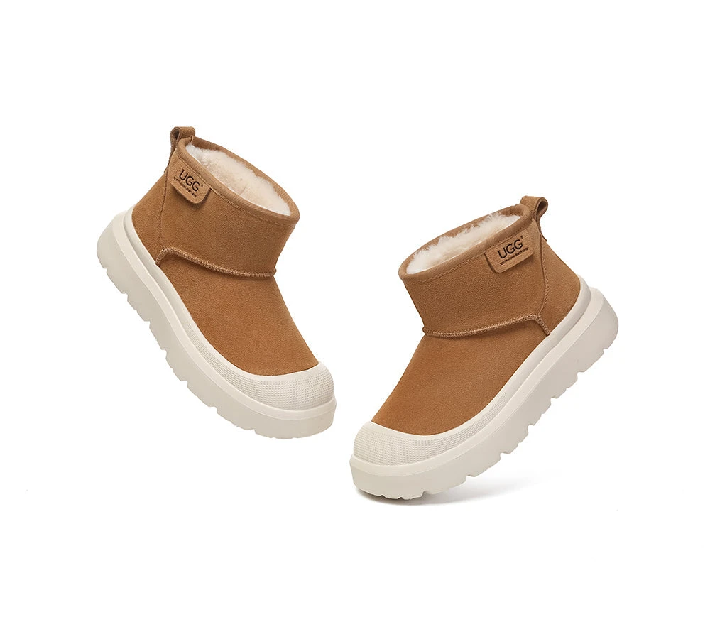 UGG Boots Sheepskin Wool Ankle Chunky Platform Harrison 13 UGG Boots Sheepskin Wool Ankle Chunky Platform Harrison - Image 11