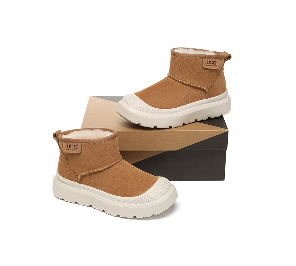 UGG Boots Sheepskin Wool Ankle Chunky Platform Harrison 12 UGG Boots Sheepskin Wool Ankle Chunky Platform Harrison - Image 10