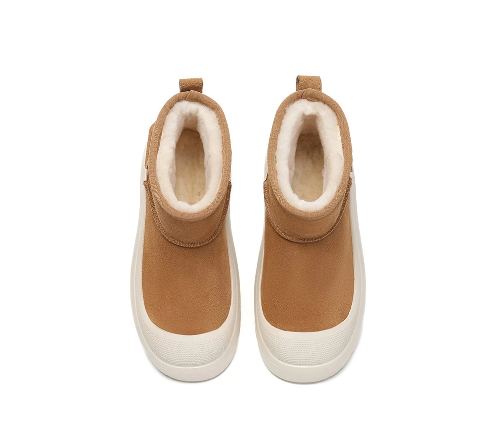 UGG Boots Sheepskin Wool Ankle Chunky Platform Harrison 14 UGG Boots Sheepskin Wool Ankle Chunky Platform Harrison - Image 12