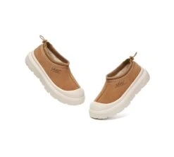 UGG Slippers Sheepskin Wool Drawstring Chunky Platform Harlow -Shoe Store GL7A2694 4e07be31 e299 4082 b63b 2067ec457c27