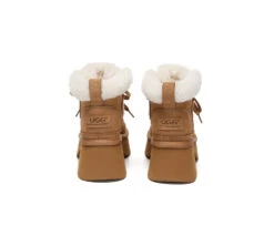 UGG Boots Women Sheepskin Wool Lace Up Chunky Platform Bumpy 29 UGG Boots Women Sheepskin Wool Lace Up Chunky Platform Bumpy -Shoe Store GL7A2741