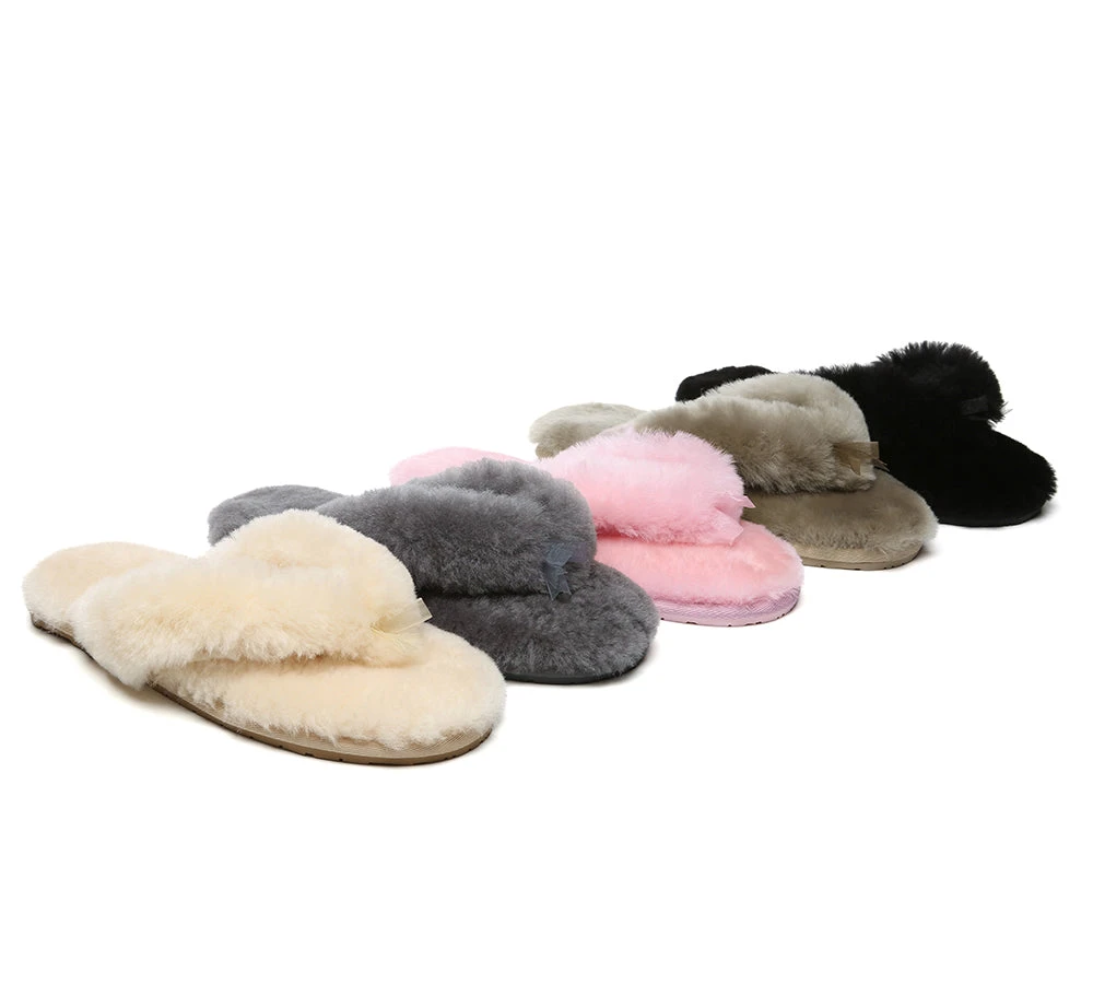UGG Thongs Women Fluffy Slides Farah 3 UGG Thongs Women Fluffy Slides Farah