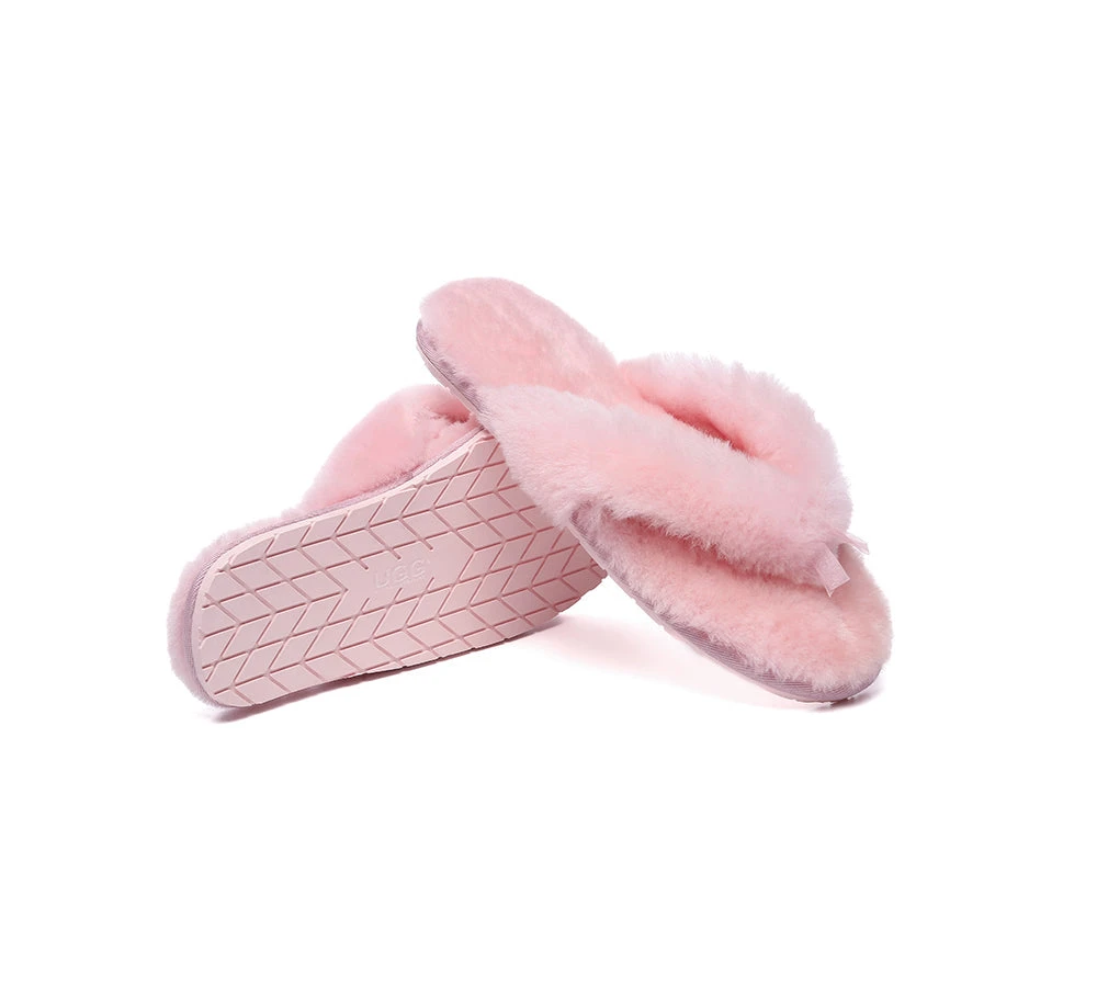 UGG Thongs Women Fluffy Slides Farah 18 UGG Thongs Women Fluffy Slides Farah - Image 16