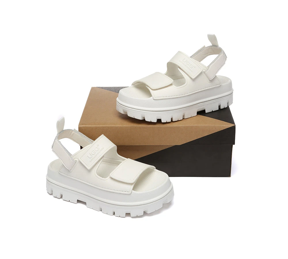 Women Adjustable Strap Slingback Chunky Platform Sandals Beatia 14 Women Adjustable Strap Slingback Chunky Platform Sandals Beatia - Image 12