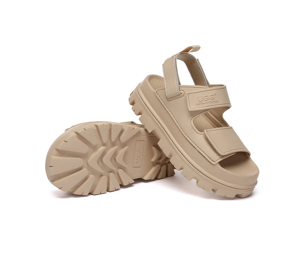 Women Adjustable Strap Slingback Chunky Platform Sandals Beatia 7 Women Adjustable Strap Slingback Chunky Platform Sandals Beatia - Image 5