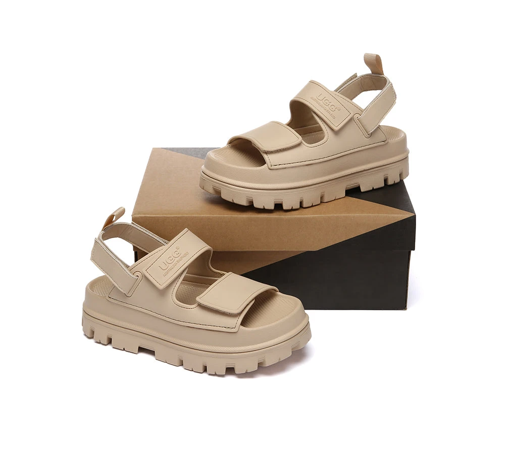 Women Adjustable Strap Slingback Chunky Platform Sandals Beatia 8 Women Adjustable Strap Slingback Chunky Platform Sandals Beatia - Image 6