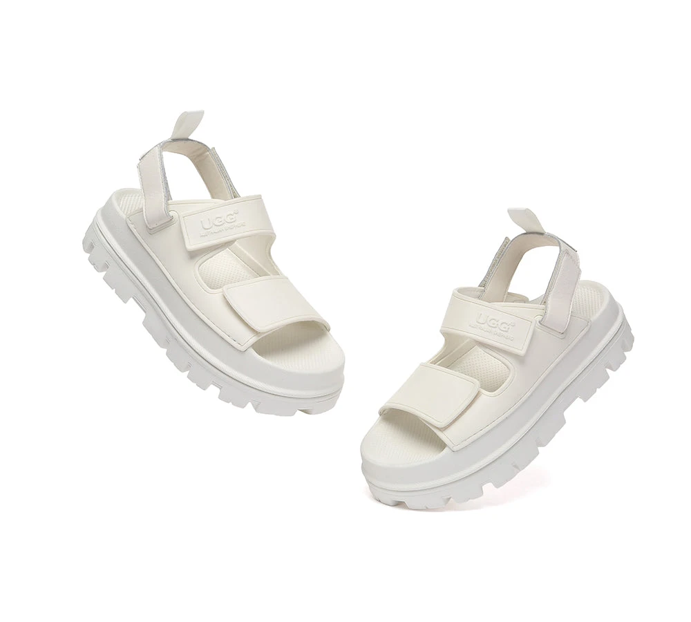 Women Adjustable Strap Slingback Chunky Platform Sandals Beatia 15 Women Adjustable Strap Slingback Chunky Platform Sandals Beatia - Image 13