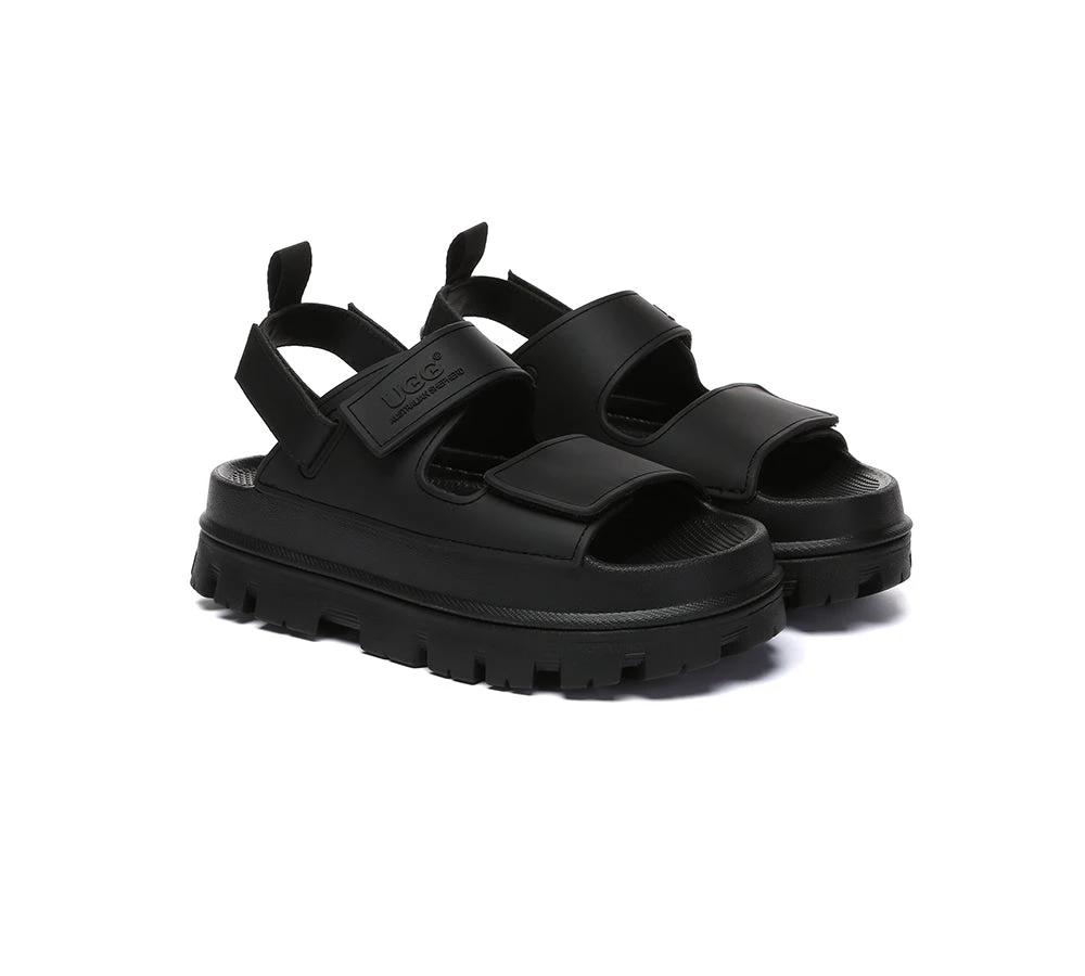 Women Adjustable Strap Slingback Chunky Platform Sandals Beatia 18 Women Adjustable Strap Slingback Chunky Platform Sandals Beatia - Image 16