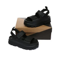 Women Adjustable Strap Slingback Chunky Platform Sandals Beatia 39 Women Adjustable Strap Slingback Chunky Platform Sandals Beatia -Shoe Store GL7A3335