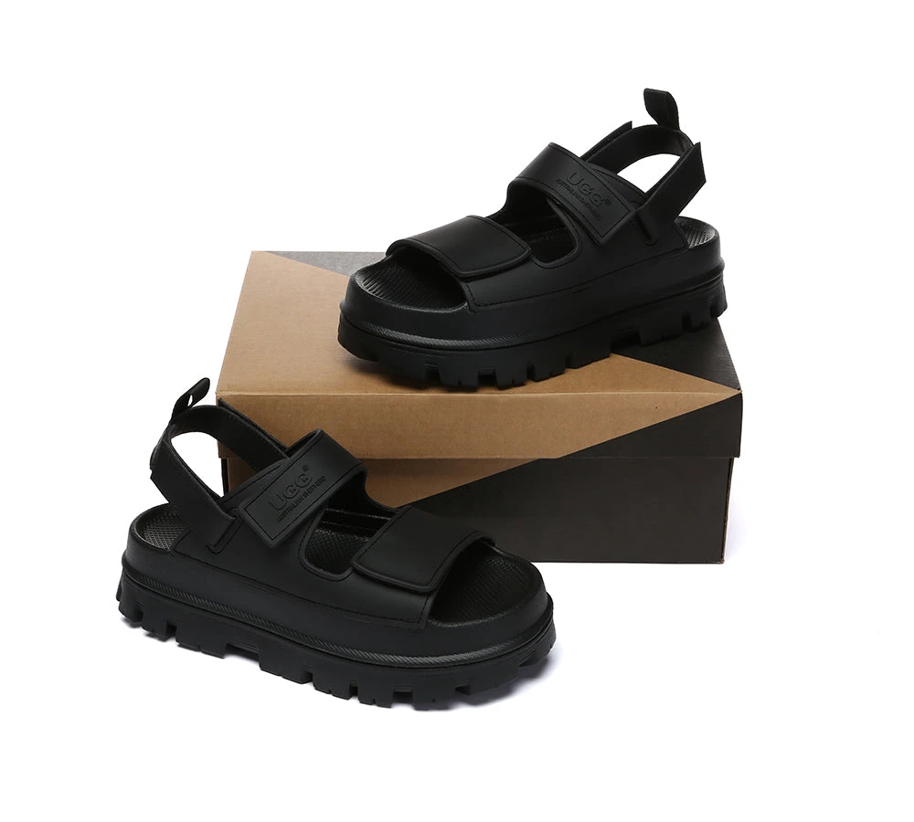 Women Adjustable Strap Slingback Chunky Platform Sandals Beatia 20 Women Adjustable Strap Slingback Chunky Platform Sandals Beatia - Image 18