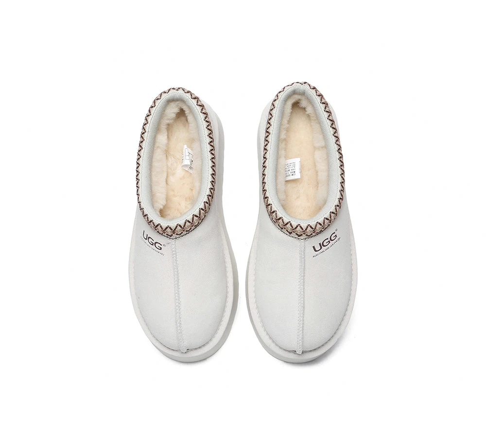 UGG Slippers Sheepskin Wool Ankle Platform Booties Tazzy Hippie 15 UGG Slippers Sheepskin Wool Ankle Platform Booties Tazzy Hippie - Image 13