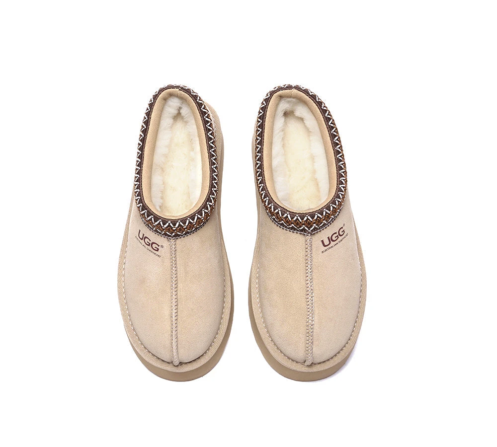 UGG Slippers Sheepskin Wool Ankle Platform Booties Tazzy Hippie 21 UGG Slippers Sheepskin Wool Ankle Platform Booties Tazzy Hippie - Image 19