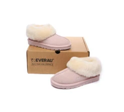 UGG Sheepskin Wool Suede Ankle Slippers Homey -Shoe Store GL7A3519 0bd73768 d37d 47da 9aa5 9caa74d3598f