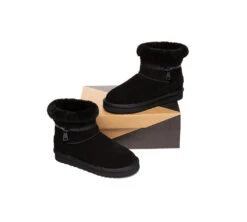 AUSTRALIAN SHEPHERD® UGG Boots Sheepskin Wool Shearling Ankle Lienn 36 AUSTRALIAN SHEPHERD® UGG Boots Sheepskin Wool Shearling Ankle Lienn -Shoe Store GL7A3632