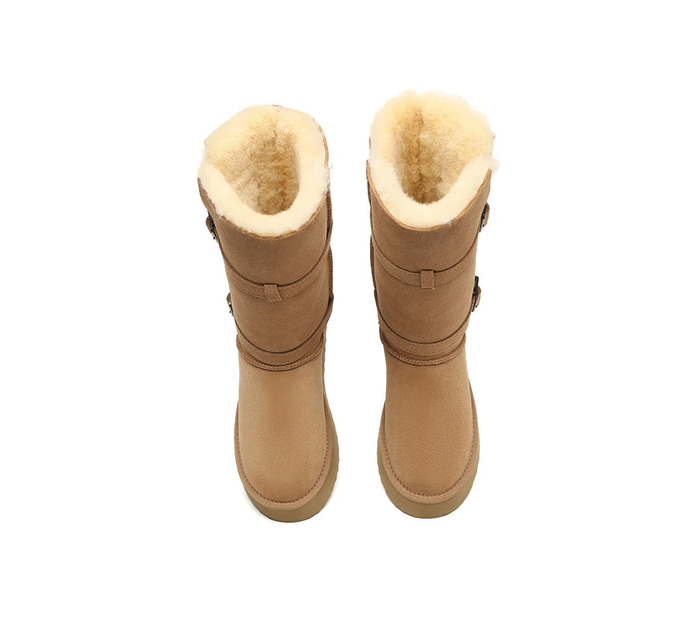 UGG Boots Women Sheepskin Wool Knee High Platform Tall Valerie 10 UGG Boots Women Sheepskin Wool Knee High Platform Tall Valerie - Image 8