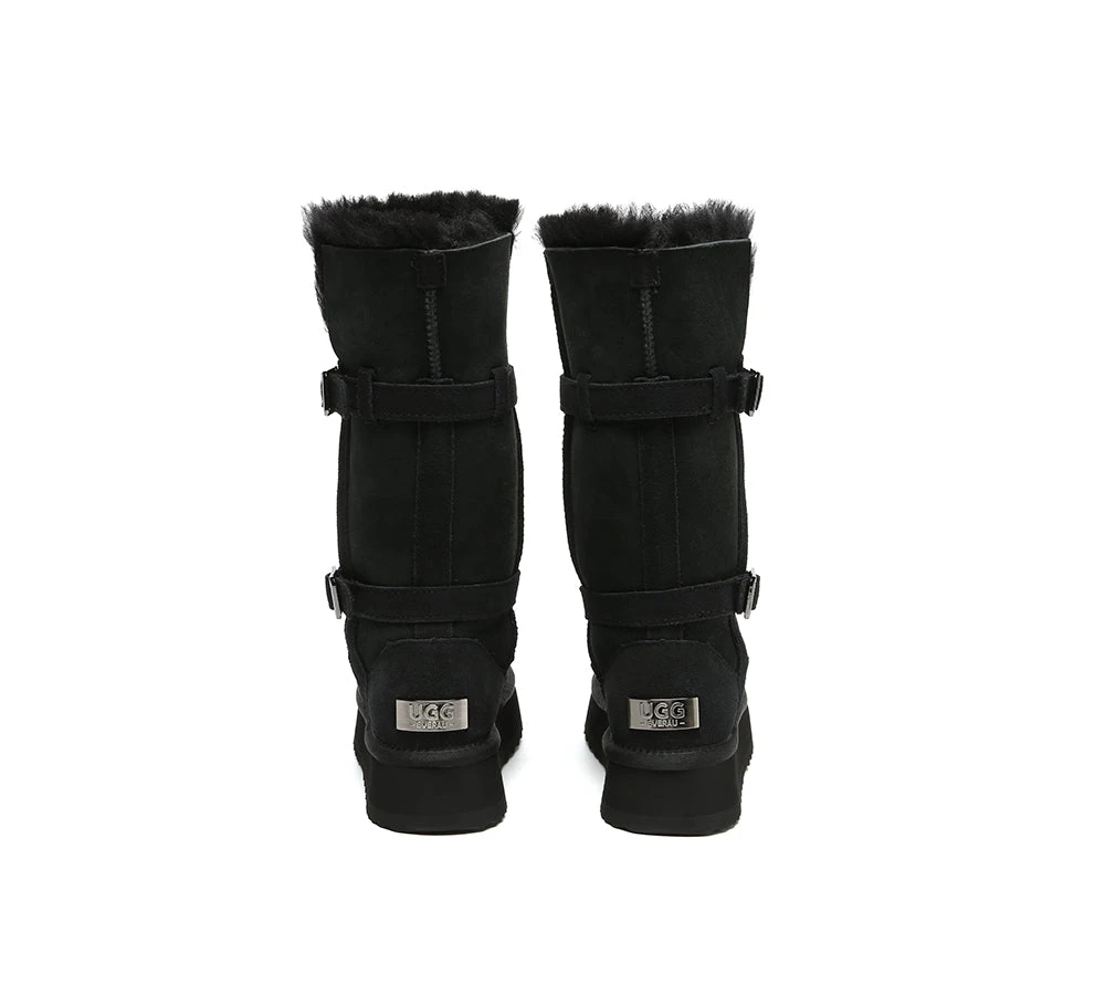 UGG Boots Women Sheepskin Wool Knee High Platform Tall Valerie 17 UGG Boots Women Sheepskin Wool Knee High Platform Tall Valerie - Image 15