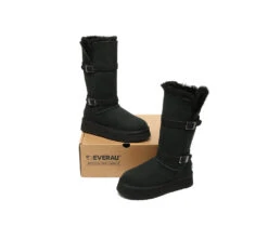 UGG Boots Women Sheepskin Wool Knee High Platform Tall Valerie 28 UGG Boots Women Sheepskin Wool Knee High Platform Tall Valerie -Shoe Store GL7A3995