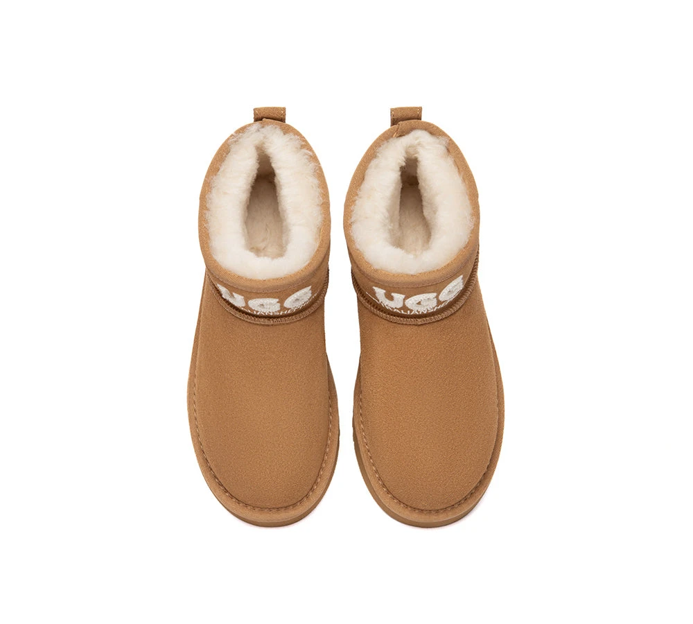 AUSTRALIAN SHEPHERD® UGG Boots Sheepskin Wool Ankle Mini Helia 7 AUSTRALIAN SHEPHERD® UGG Boots Sheepskin Wool Ankle Mini Helia - Image 5