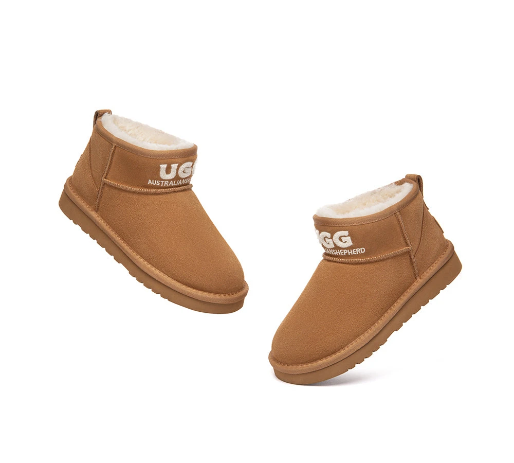 AUSTRALIAN SHEPHERD® UGG Boots Sheepskin Wool Ankle Mini Helia 6 AUSTRALIAN SHEPHERD® UGG Boots Sheepskin Wool Ankle Mini Helia - Image 4