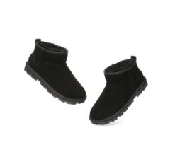 Women Sheepskin Wool Ankle Boots Chorin -Shoe Store GL7A4194