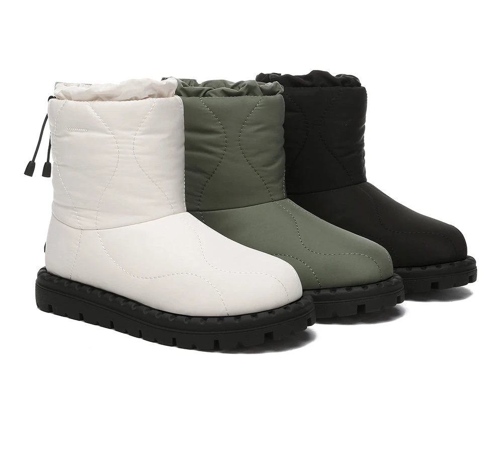 UGG Boots Women Sheepskin Wool Waterproof Drawstring Boots Sonita 3 UGG Boots Women Sheepskin Wool Waterproof Drawstring Boots Sonita