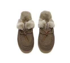 UGG Slippers Women Sheepskin Wool Platform Sammy 28 UGG Slippers Women Sheepskin Wool Platform Sammy -Shoe Store GL7A7048
