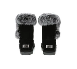 UGG Boots Women Sheepskin Wool Collar Short Button Donna 29 UGG Boots Women Sheepskin Wool Collar Short Button Donna -Shoe Store GL7A7120