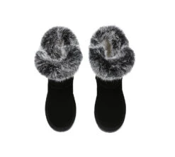 UGG Boots Women Sheepskin Wool Collar Short Button Donna 28 UGG Boots Women Sheepskin Wool Collar Short Button Donna -Shoe Store GL7A7125