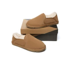 UGG Slippers Men Sheepskin Wool Ankle Barn -Shoe Store GL7A7647