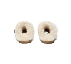 UGG Slippers Women Sheepskin Wool Bow Cecil 23 UGG Slippers Women Sheepskin Wool Bow Cecil -Shoe Store GL7A7685