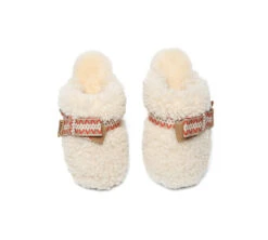 UGG Slippers Women Sheepskin Wool Bow Cecil 22 UGG Slippers Women Sheepskin Wool Bow Cecil -Shoe Store GL7A7692
