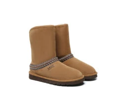 UGG Boots Sheepskin Wool Knitted Isleen -Shoe Store GL7A7710