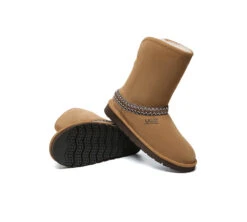 UGG Boots Sheepskin Wool Knitted Isleen -Shoe Store GL7A7712