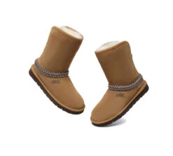 UGG Boots Sheepskin Wool Knitted Isleen -Shoe Store GL7A7715