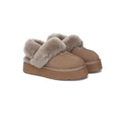 UGG Slippers Women Removable Wool Strap Slingback Platform Suzie 38 UGG Slippers Women Removable Wool Strap Slingback Platform Suzie -Shoe Store GL7A8590