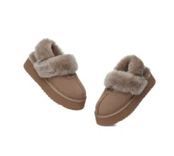 UGG Slippers Women Removable Wool Strap Slingback Platform Suzie 41 UGG Slippers Women Removable Wool Strap Slingback Platform Suzie -Shoe Store GL7A8598