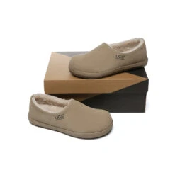 Sheepskin Wool Ankle Slippers Brett 32 Sheepskin Wool Ankle Slippers Brett -Shoe Store GL7A8697