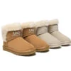 UGG Boots Sheepskin Wool Shearling Lined Ankle Mini Oatha 2 UGG Boots Sheepskin Wool Shearling Lined Ankle Mini Oatha -Shoe Store GL7A8778
