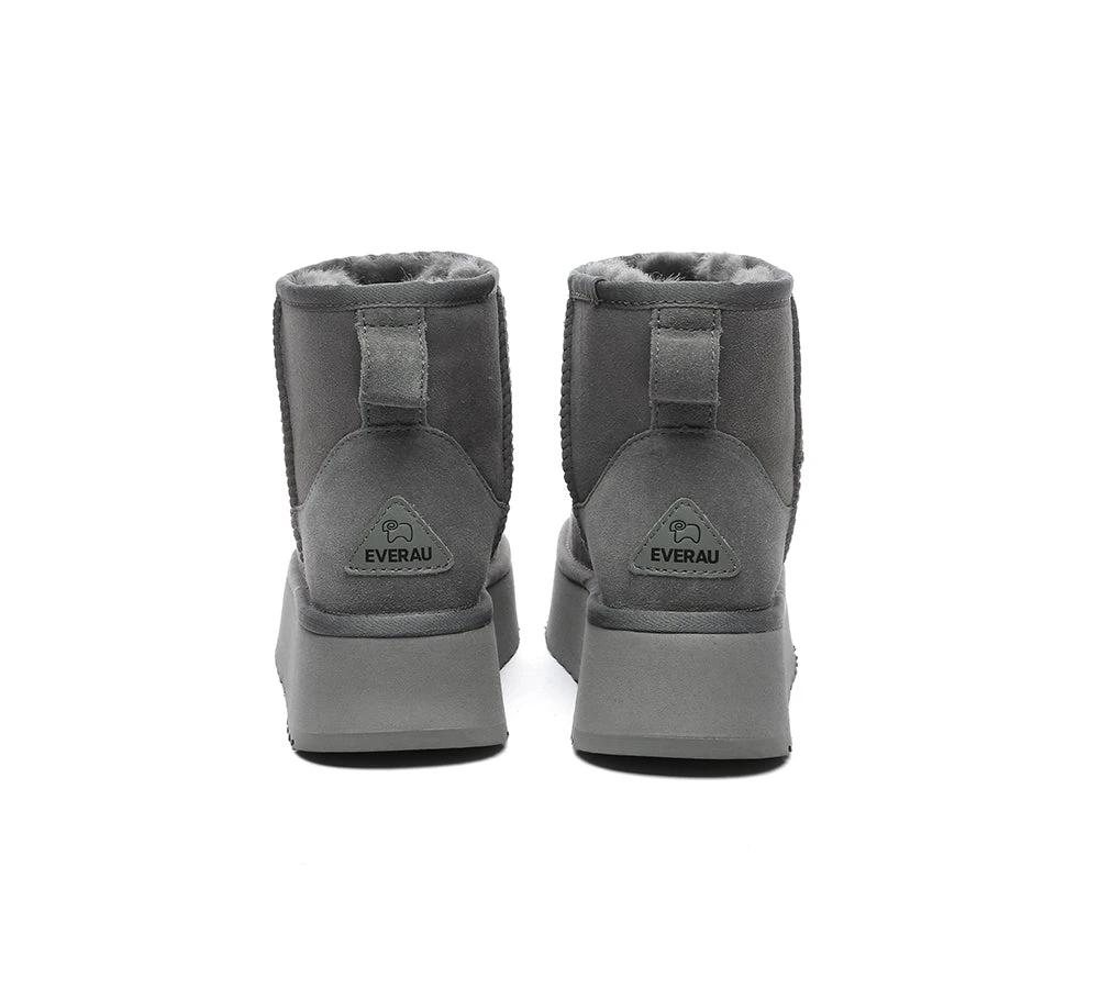 UGG Boots Sheepskin Wool Ankle Platform Thick Bottom Mini Classic 16 UGG Boots Sheepskin Wool Ankle Platform Thick Bottom Mini Classic - Image 14