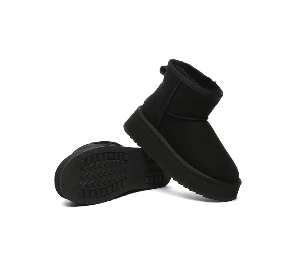 UGG Boots Sheepskin Wool Ankle Platform Thick Bottom Mini Classic 18 UGG Boots Sheepskin Wool Ankle Platform Thick Bottom Mini Classic - Image 16