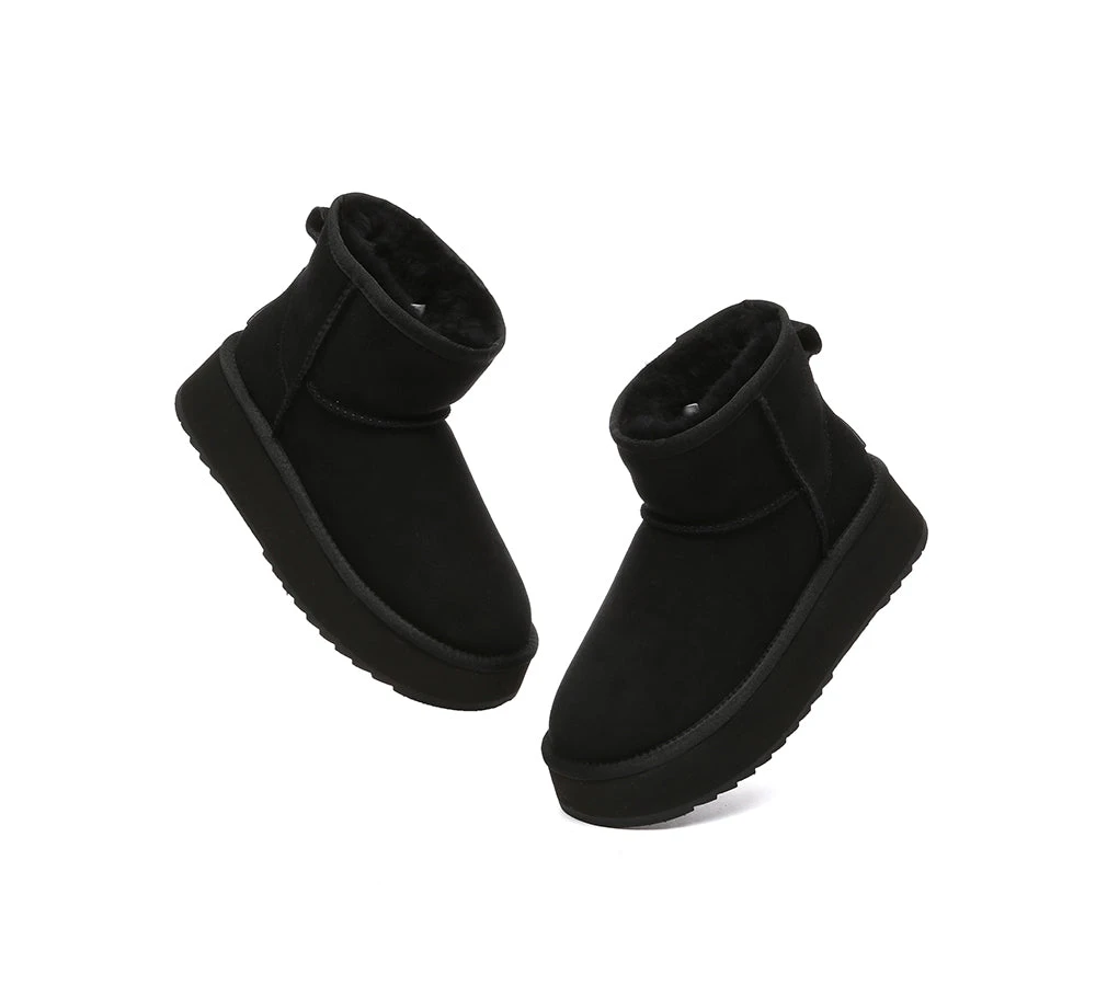 UGG Boots Sheepskin Wool Ankle Platform Thick Bottom Mini Classic 20 UGG Boots Sheepskin Wool Ankle Platform Thick Bottom Mini Classic - Image 18