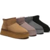 UGG Boots Sheepskin Wool Ankle Ultra Mini Platform Ankle Boots 2 UGG Boots Sheepskin Wool Ankle Ultra Mini Platform Ankle Boots -Shoe Store GL7A9761
