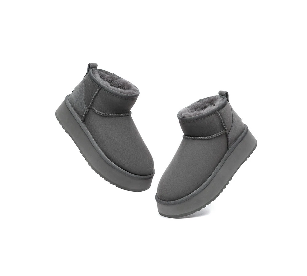 UGG Boots Sheepskin Wool Ankle Ultra Mini Platform Ankle Boots 20 UGG Boots Sheepskin Wool Ankle Ultra Mini Platform Ankle Boots - Image 18