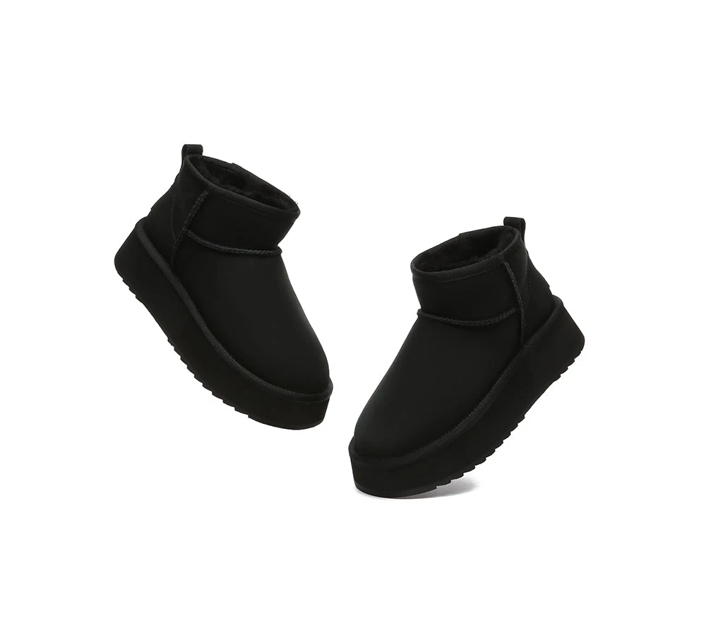 UGG Boots Sheepskin Wool Ankle Ultra Mini Platform Ankle Boots 14 UGG Boots Sheepskin Wool Ankle Ultra Mini Platform Ankle Boots - Image 12