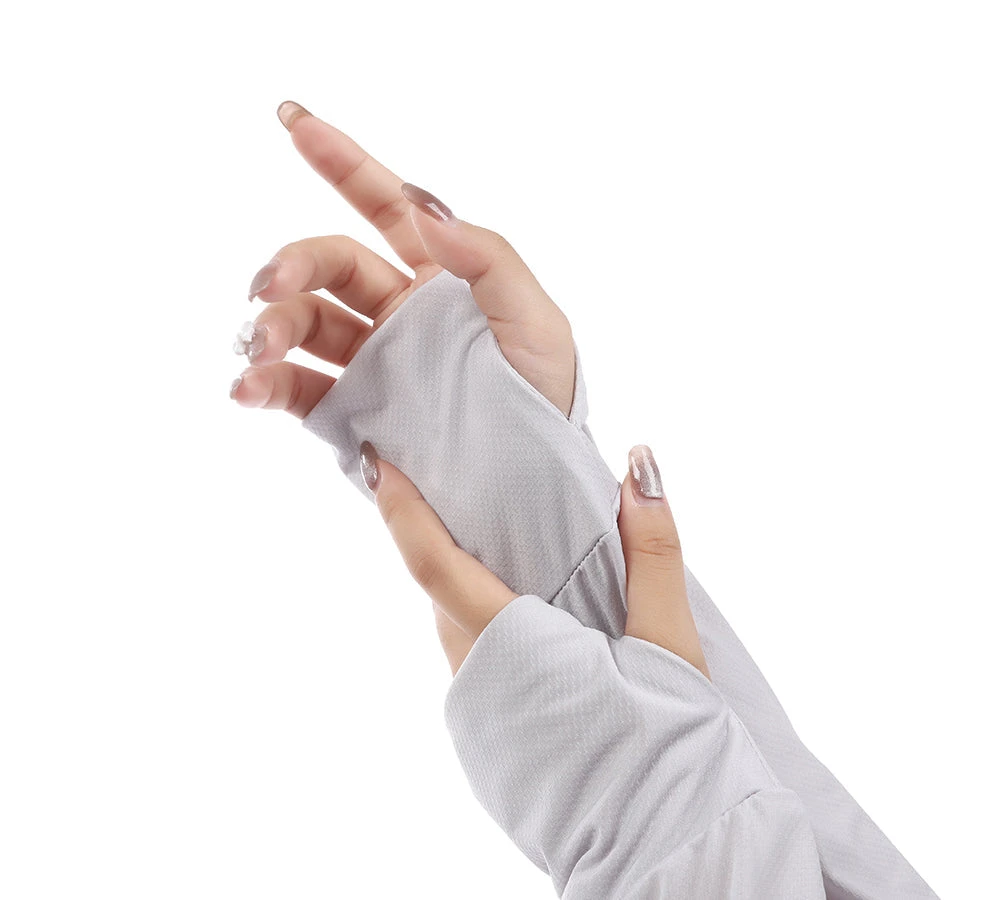 Women Sun Uv Protection Hoodie Sleeve Parka Selena 14 Women Sun Uv Protection Hoodie Sleeve Parka Selena - Image 12