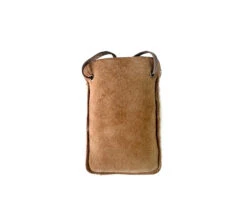 Women Sheepskin Wool Over Shoulder Neck Strap Phone Pouch -Shoe Store IMG 3666 HEIC
