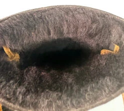 Women Sheepskin Wool Over Shoulder Neck Strap Phone Pouch -Shoe Store IMG 3671 HEIC